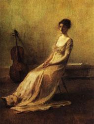 Thomas Dewing The Musician France oil painting art